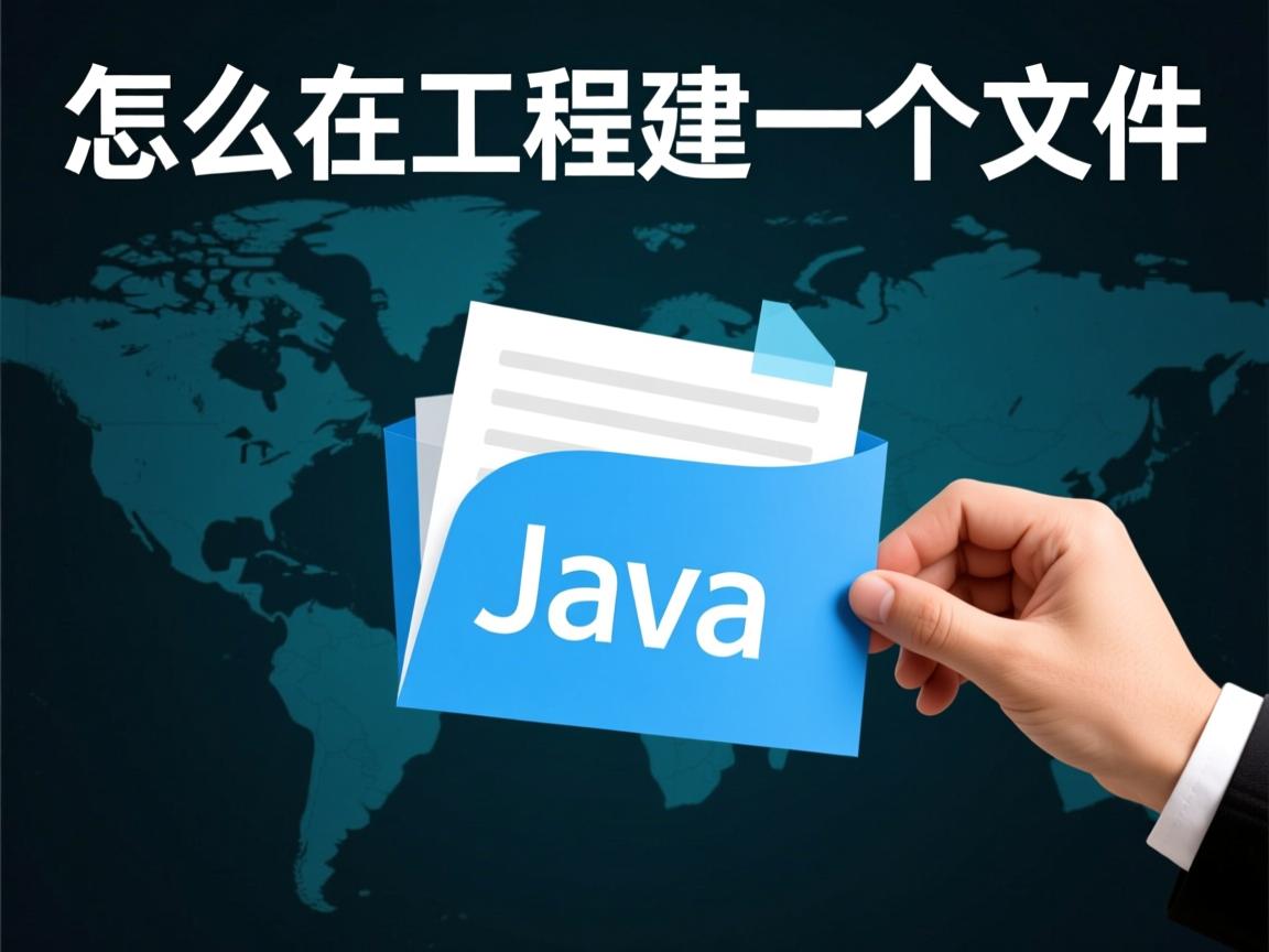 java怎么在工程中建一个文件  第1张 java怎么在工程中建一个文件  第1张