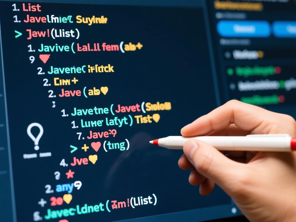 java list 怎么调用