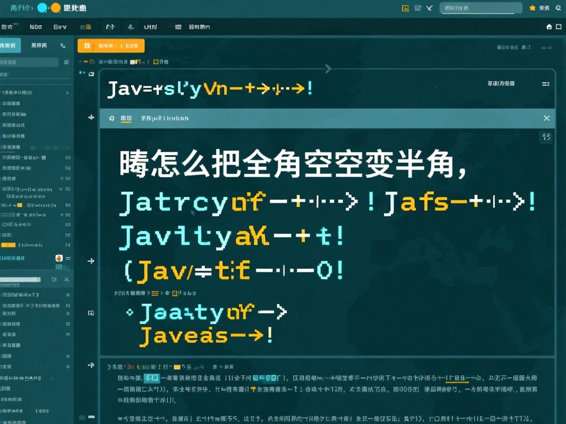 java怎么把全角空格变半角  第1张 java怎么把全角空格变半角  第1张