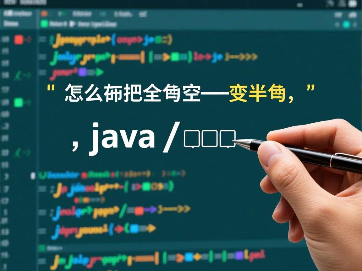 java怎么把全角空格变半角  第3张 java怎么把全角空格变半角  第3张