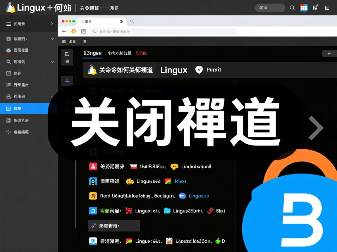 linux命令如何关闭禅道