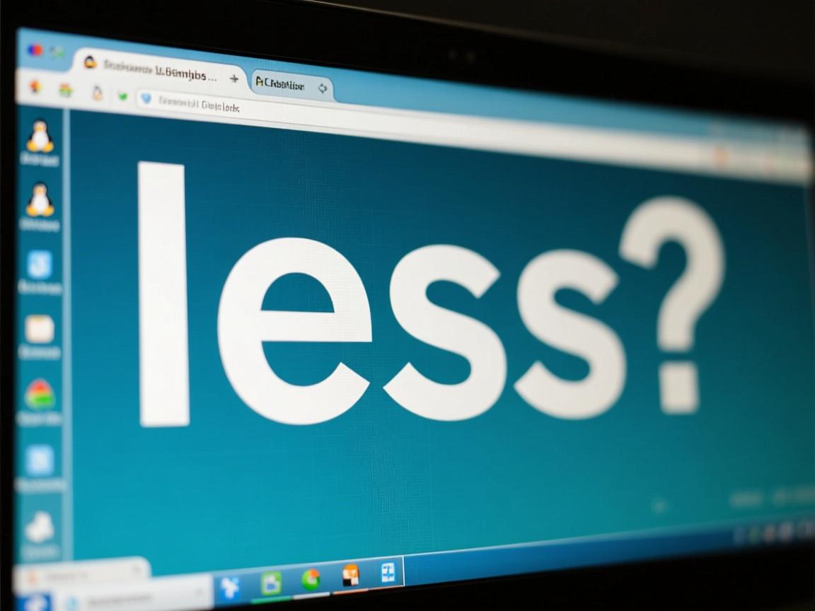 linux下如何退出less  第1张