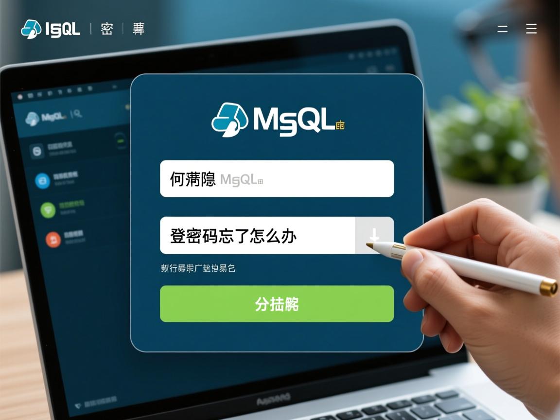 mysql数据库如何登陆密码忘了怎么办