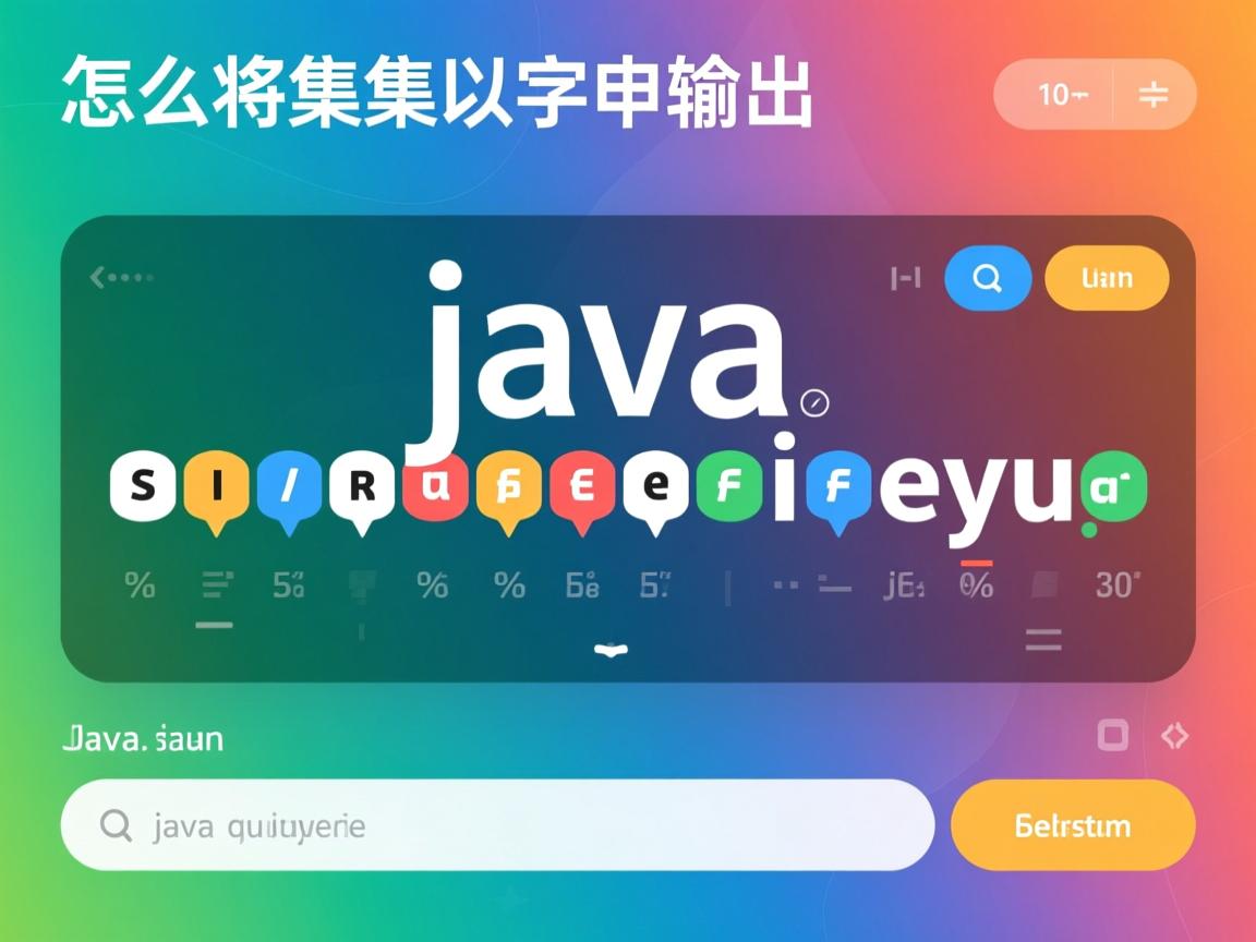 java怎么将集合以字符串输出  第3张