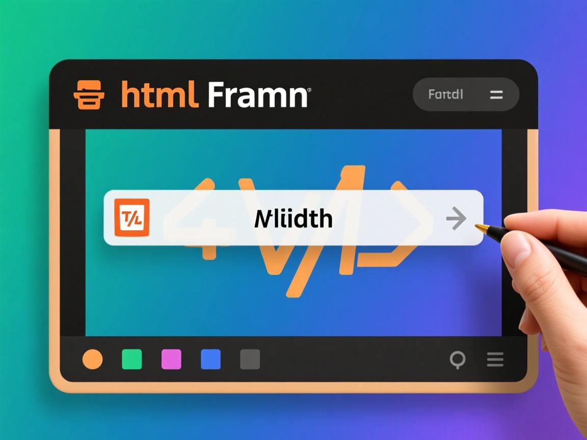 如何设置框架的宽度html  第1张 如何设置框架的宽度html  第1张