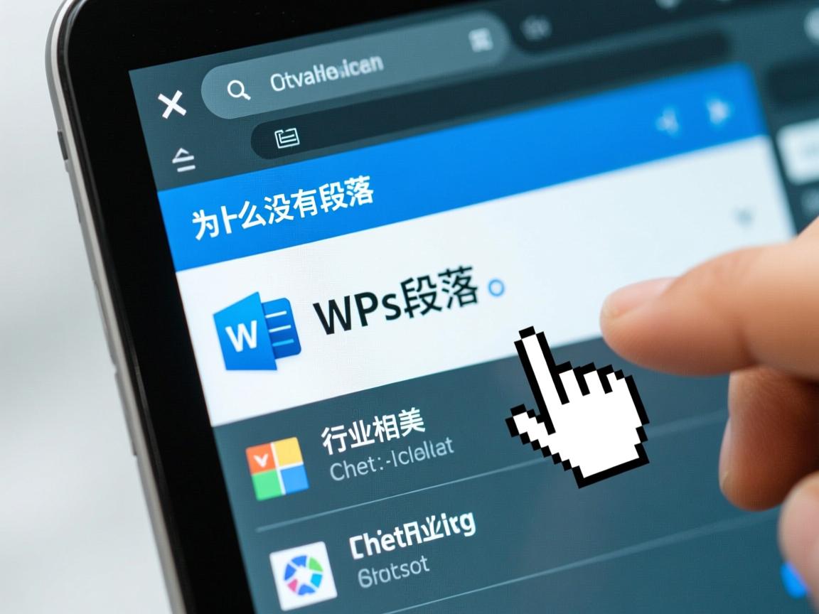 wps单击右键为什么没有段落选项  第3张 wps单击右键为什么没有段落选项  第3张