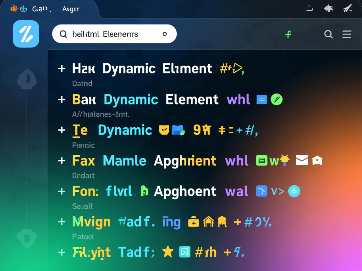 如何获取html动态元素属性