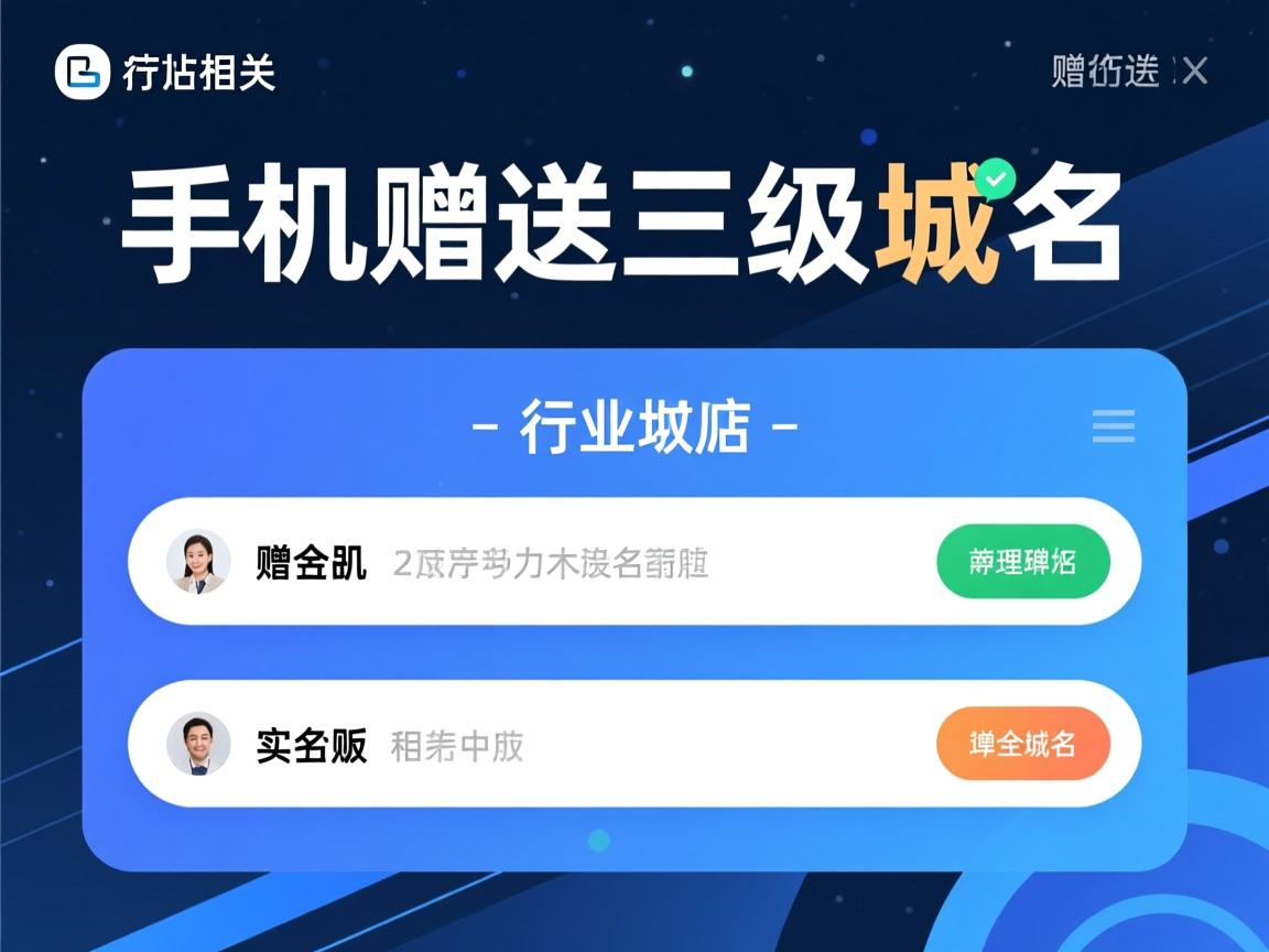 虚拟主机赠送的三级域名