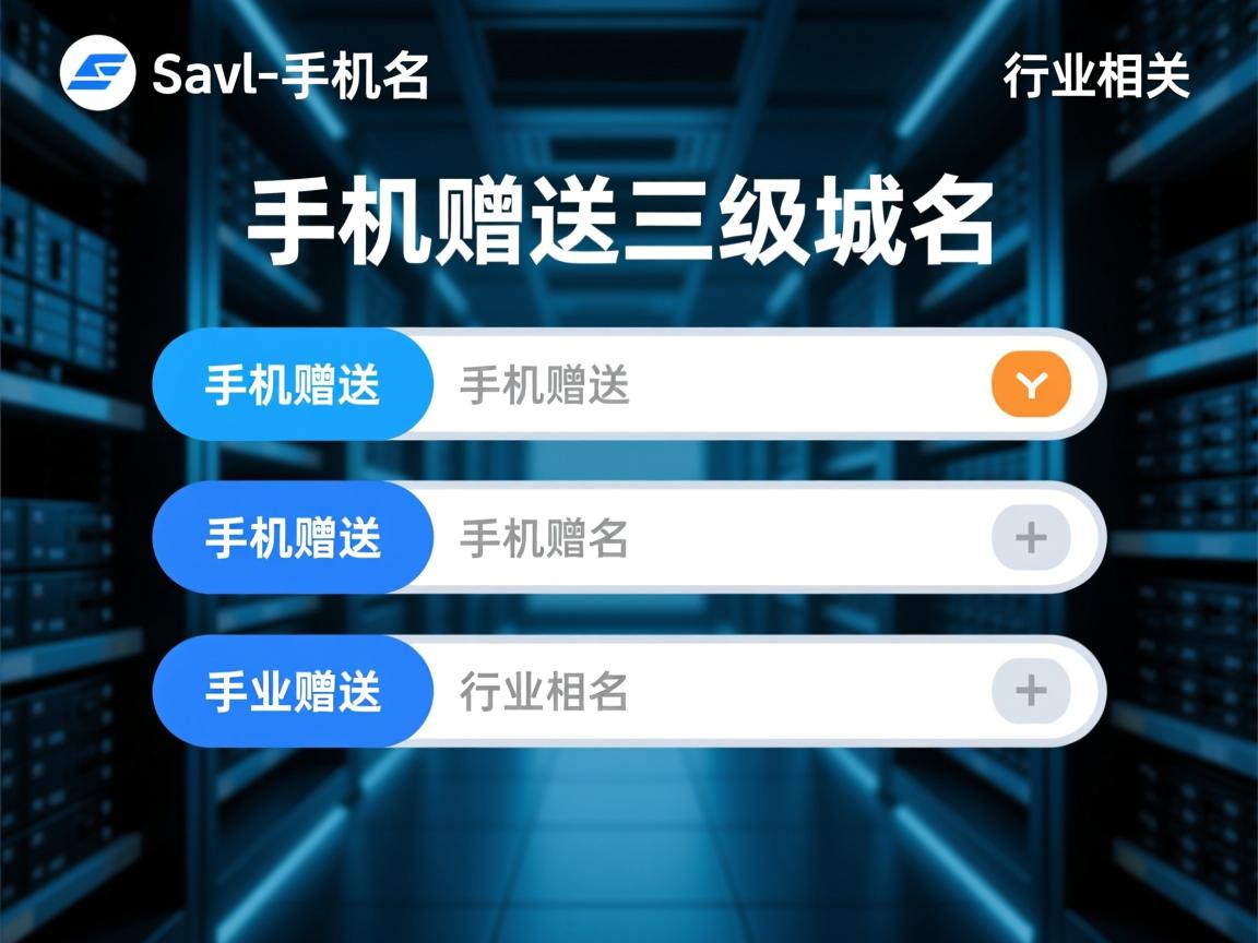 虚拟主机赠送的三级域名  第2张