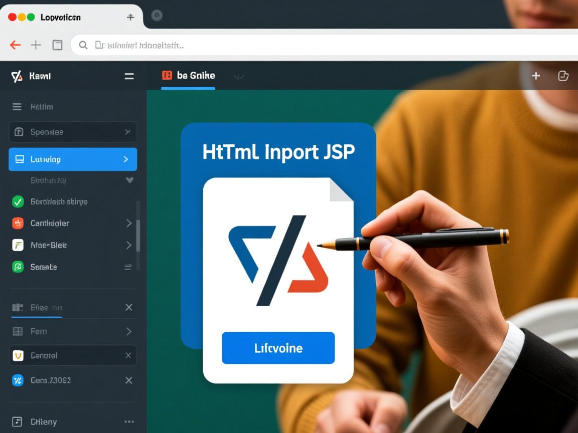 如何将html导入jsp中  第1张