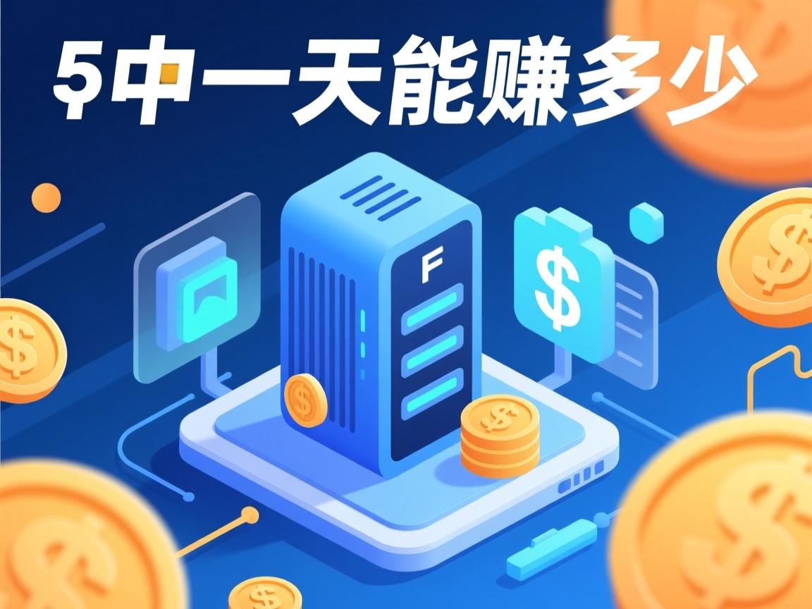 虚拟主机一天能赚多少  第2张