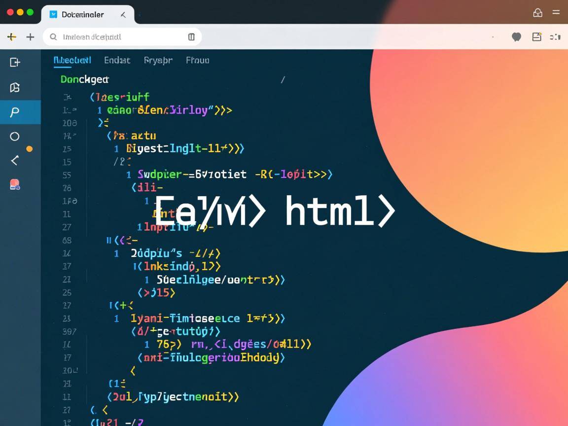 如何编辑html文档