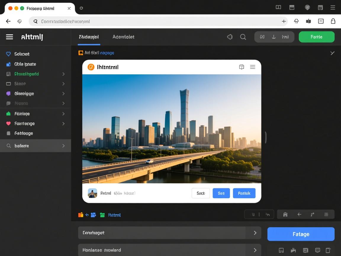如何在html中固定图片