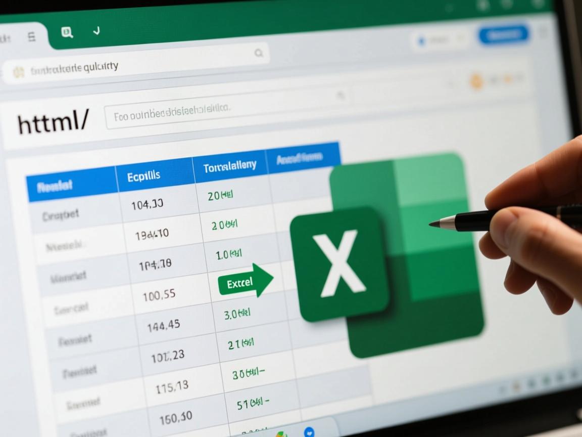 如何将html的表格导出到excel  第3张