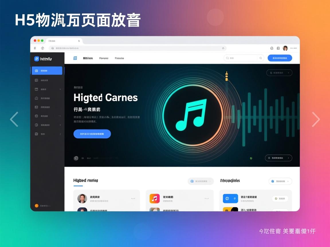 html5如何让页面放歌  第2张