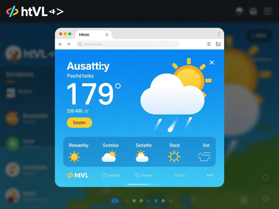 html如何获取实时天气预报 第3张 html如何获取实时天气预报 第3张
