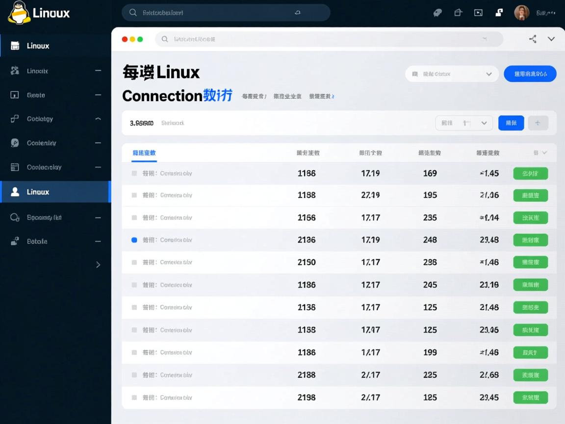 如何查看linux系统每个ip的连接数