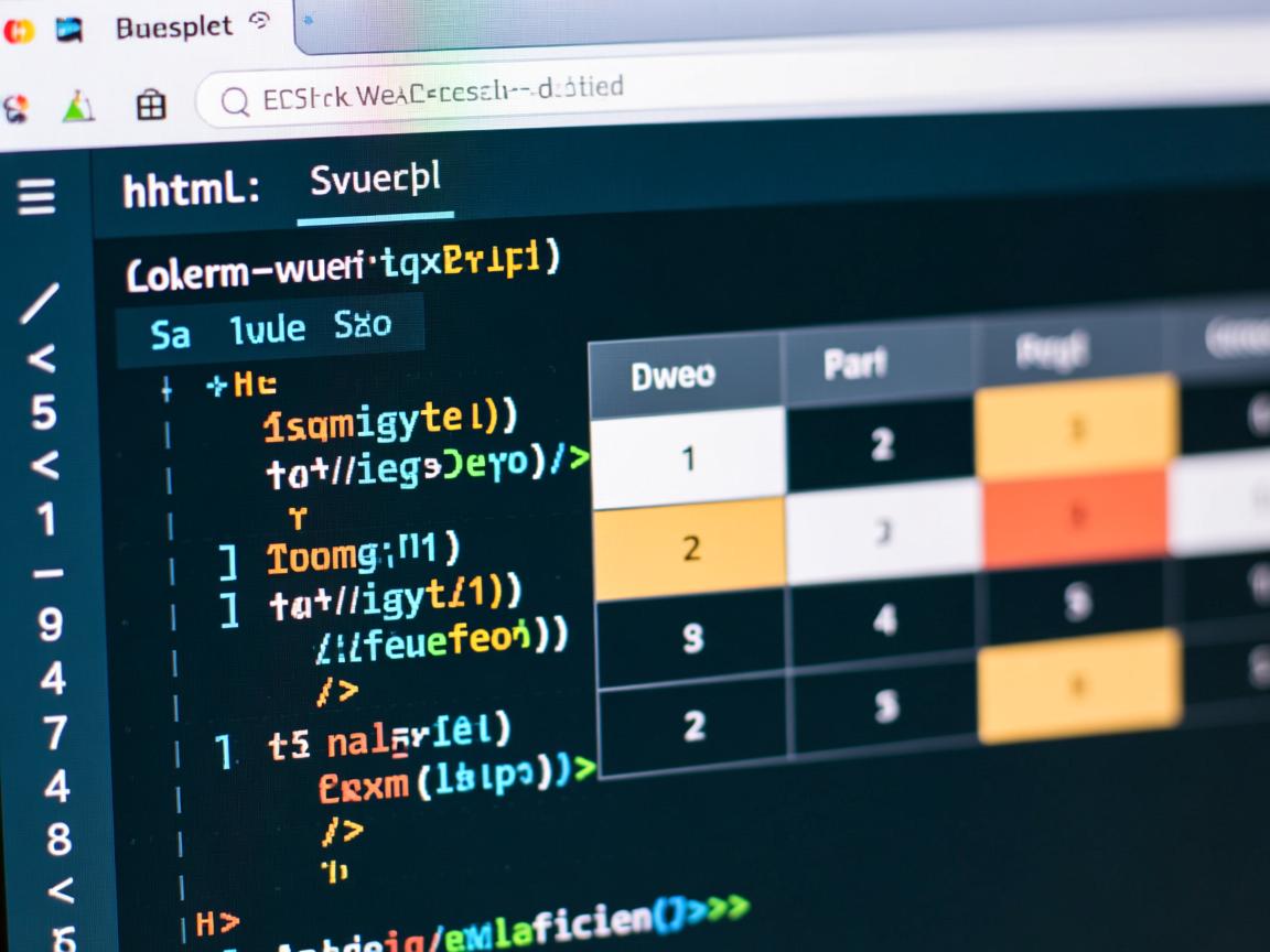 如何在html 中插入表格  第1张
