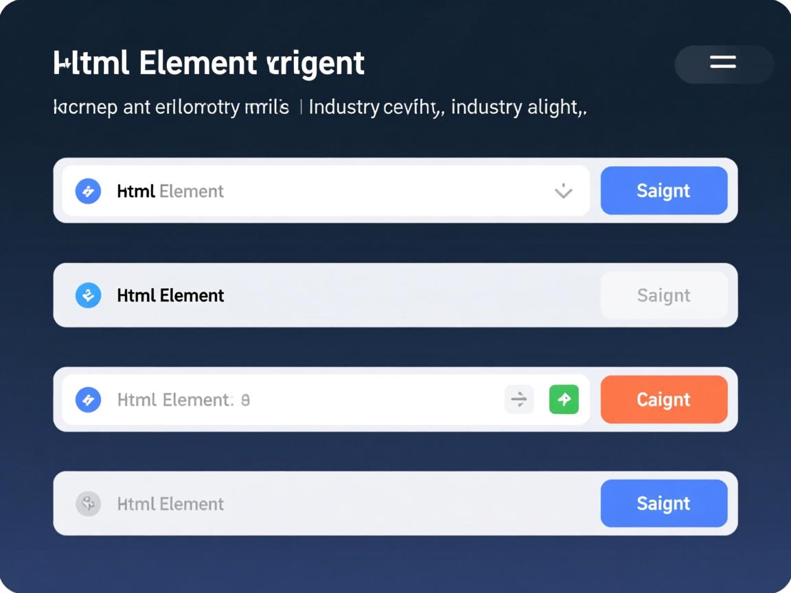 如何使html元素对齐  第3张