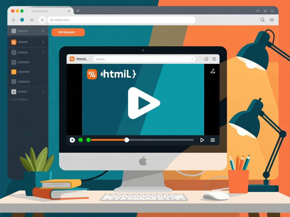 如何html中调用视频  第2张