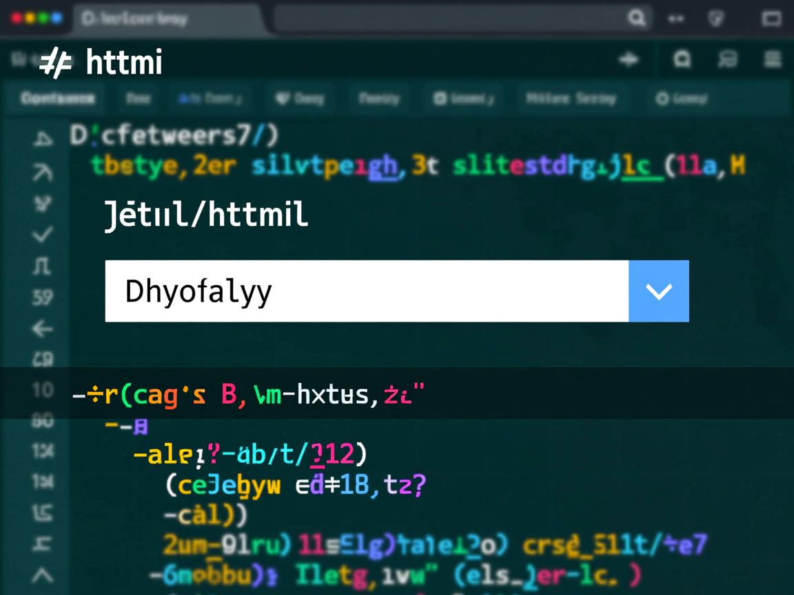 在html中如何添加下拉框