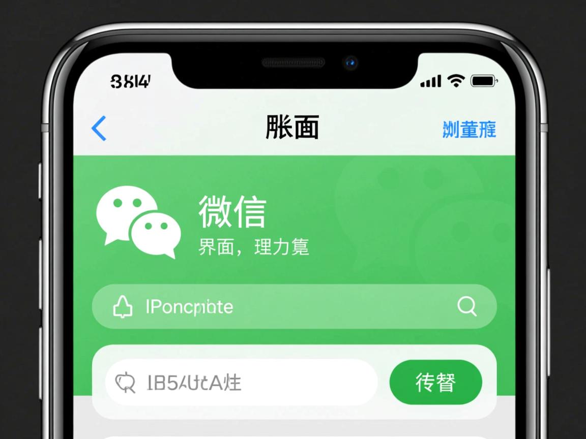 为什么iphone微信界面有边框  第1张