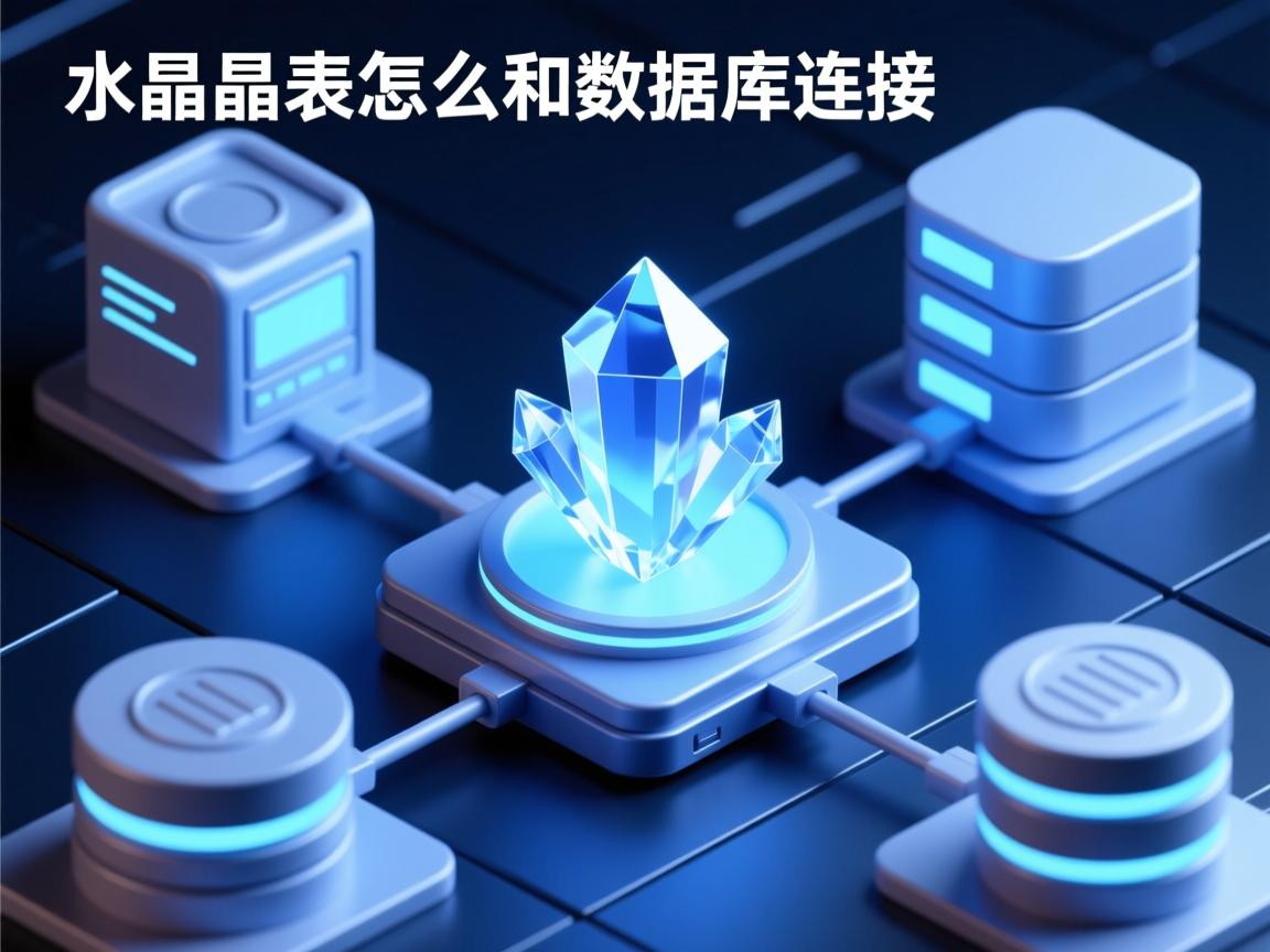 谁知道水晶易表怎么和数据库连接  第1张