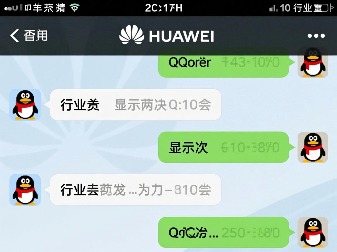 华为QQ消息为什么显示两次