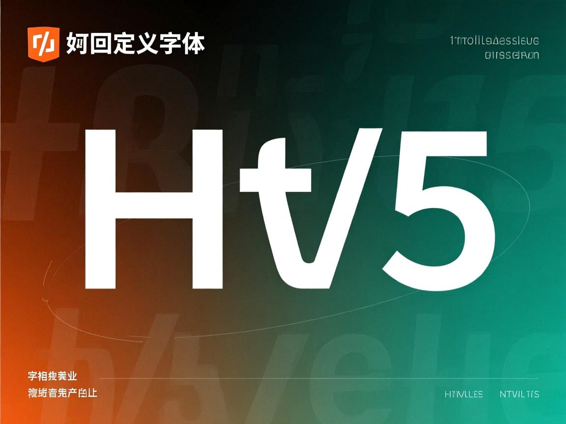html5如何定义字体