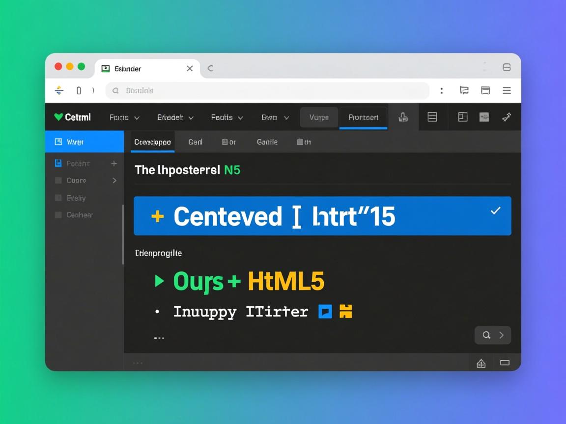 文本编辑器如何改成html5  第1张