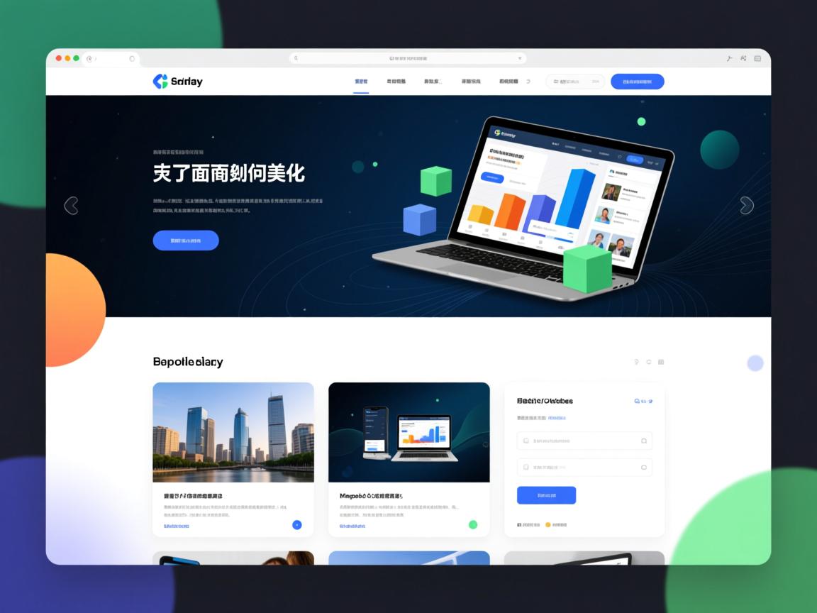 html页面如何美化  第2张