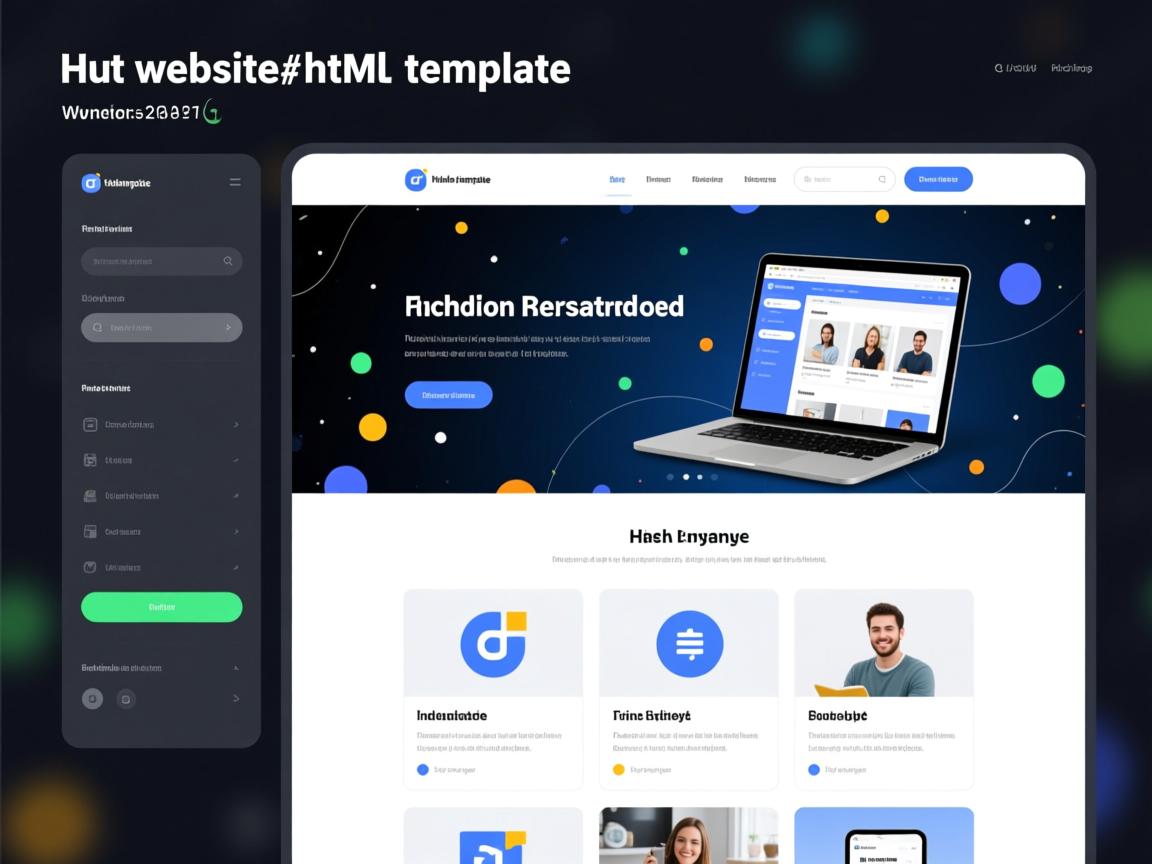 如何获取网站html模板