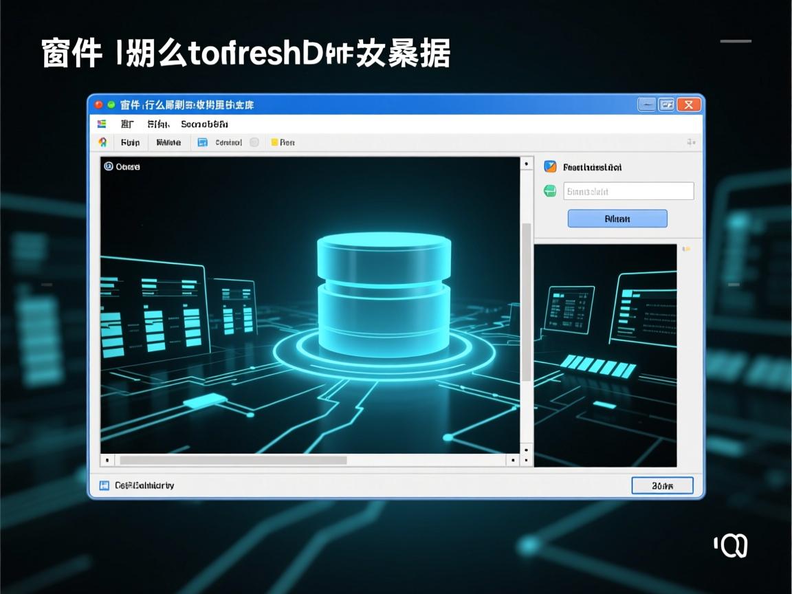 c 窗体怎么刷新数据库