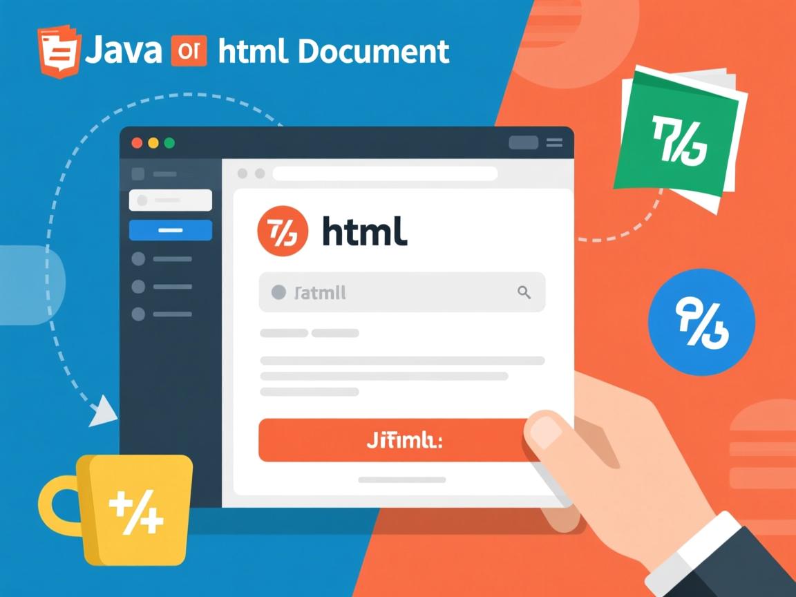 java如何使用html文档  第1张