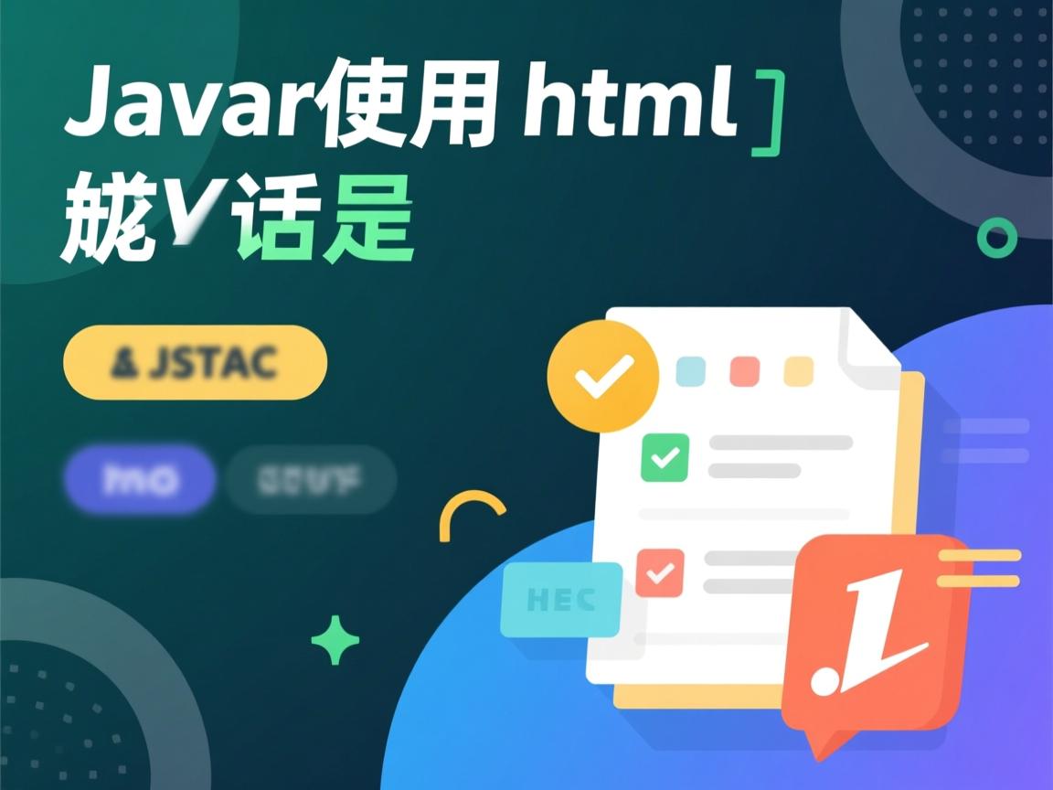 java如何使用html文档  第2张