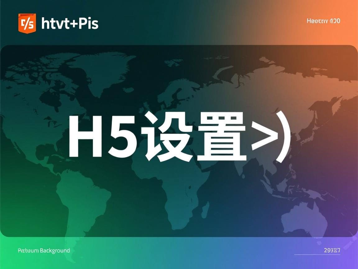 html5如何设置背景