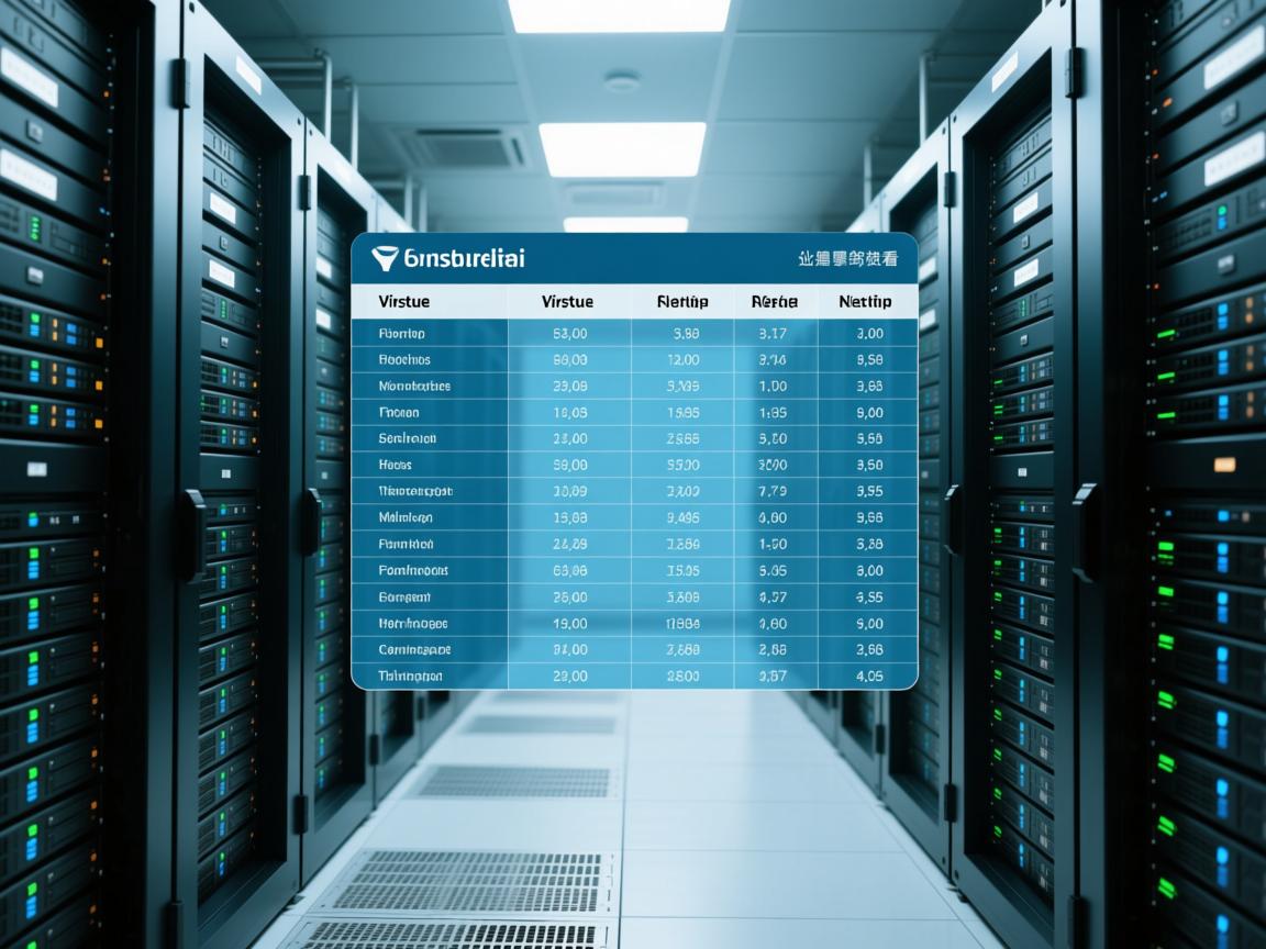 虚拟主机信息表怎么看的  第2张