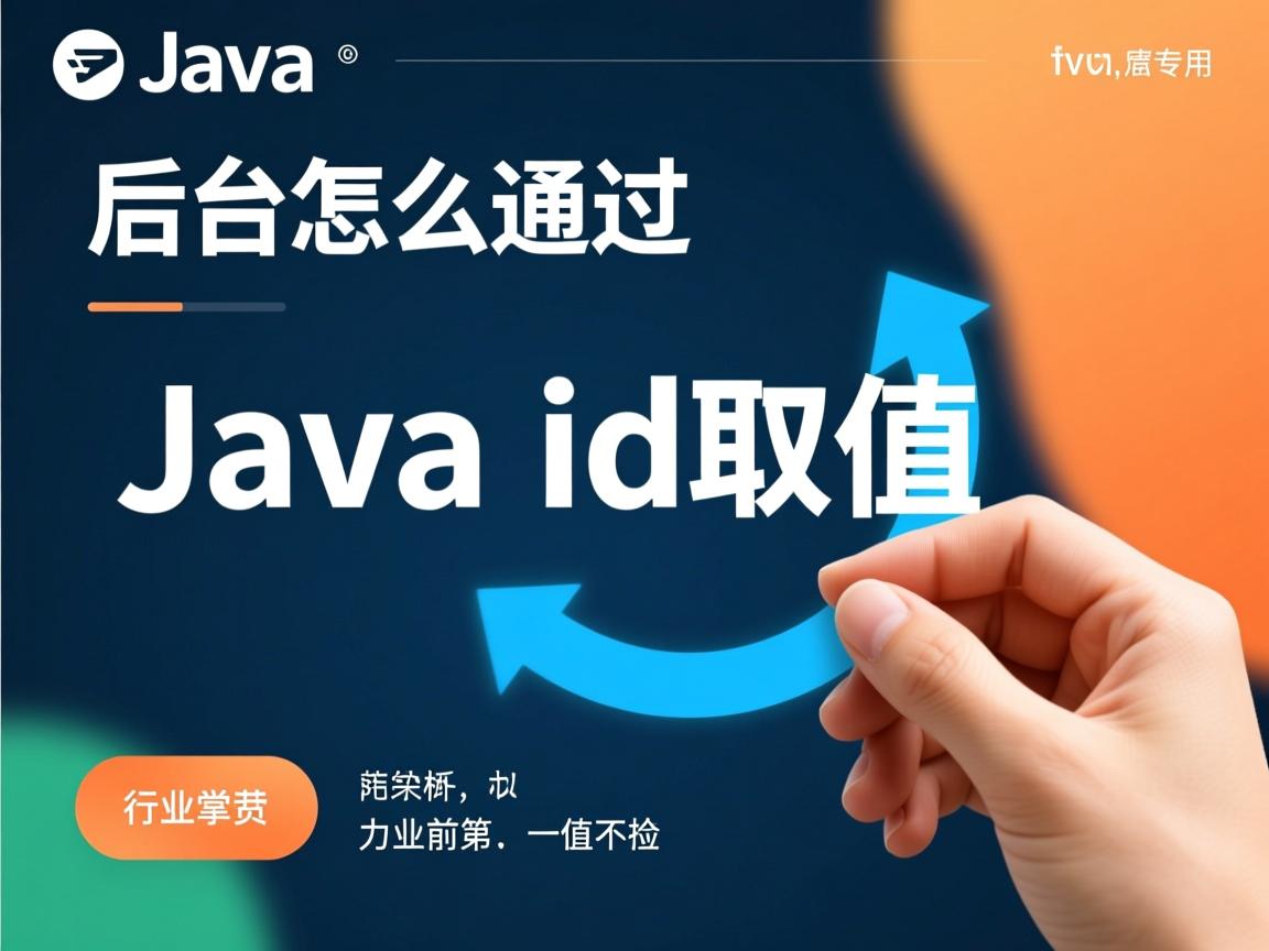 java后台怎么通过前台的id取值  第2张