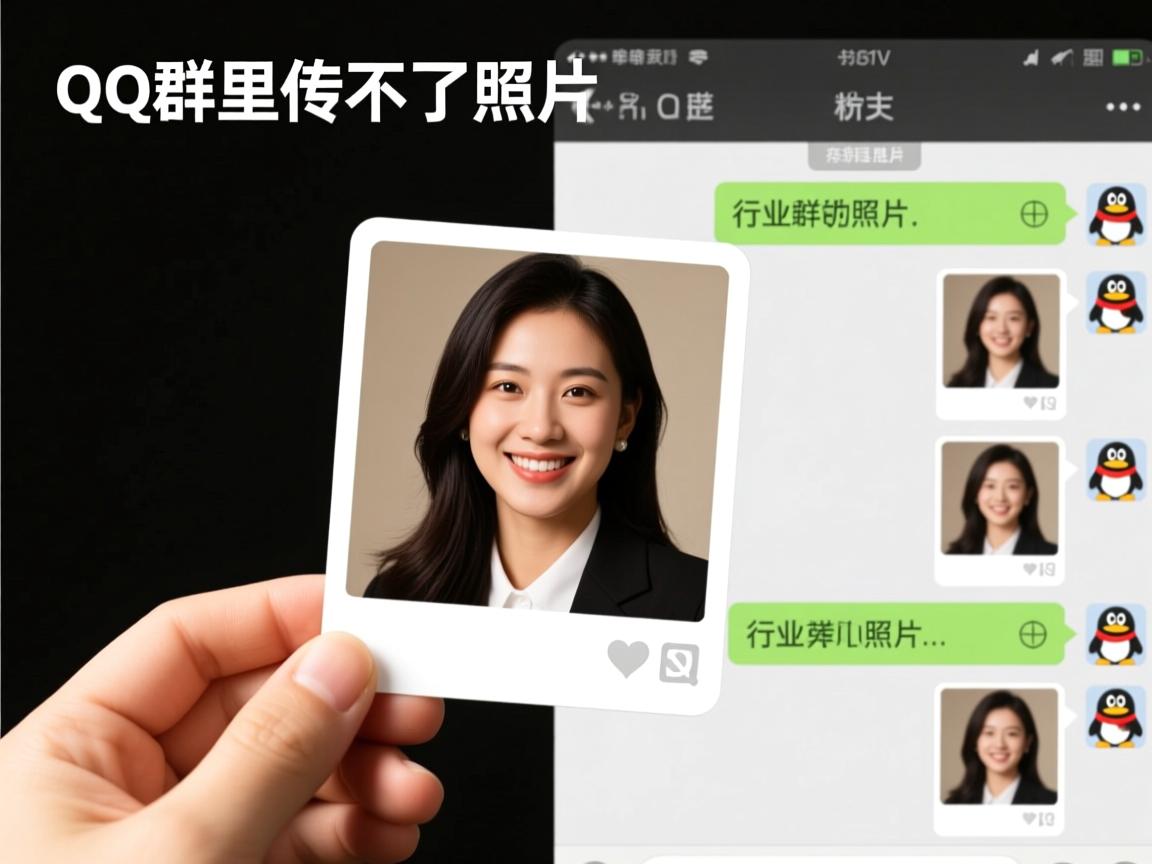 为什么往qq群里传不了照片  第2张
