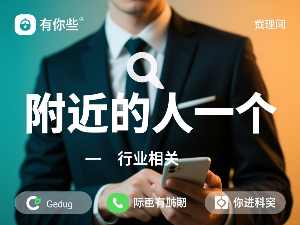 为什么搜附近的人就一个