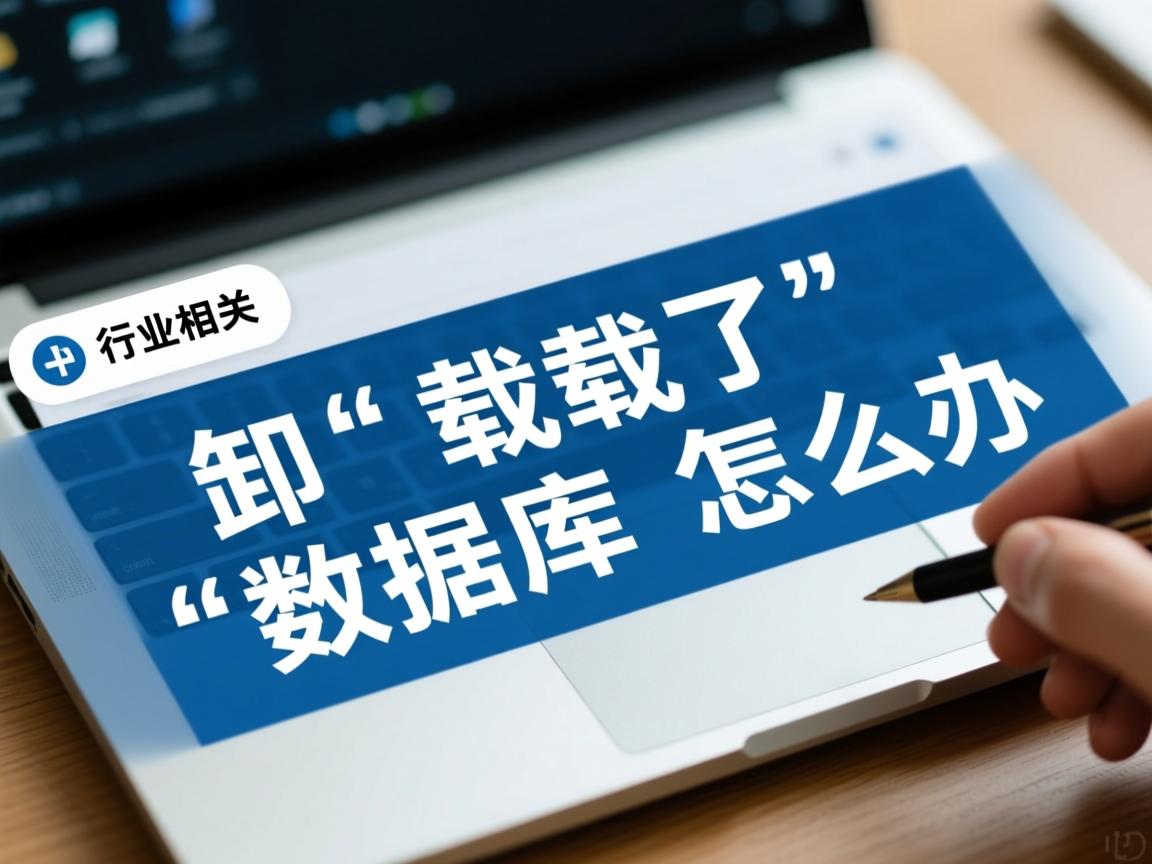 误卸载了数据库怎么办