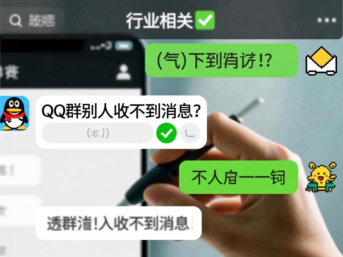为什么加QQ群别人收不到消息 第1张 为什么加QQ群别人收不到消息 第1张