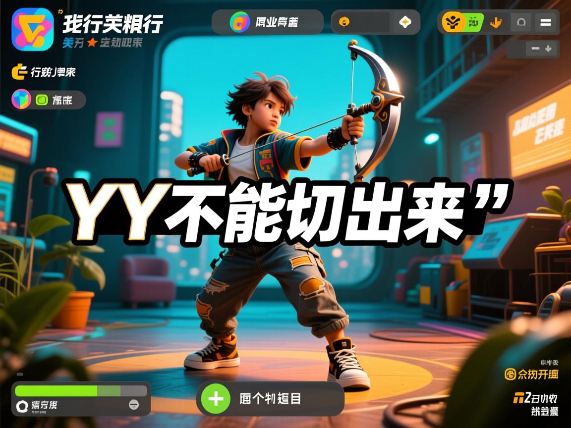 游戏里yy为什么不能切出来