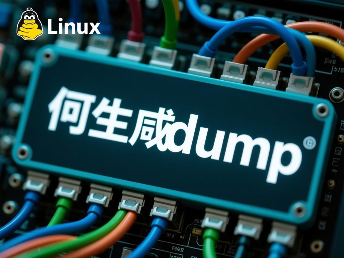 linux 如何生成dump