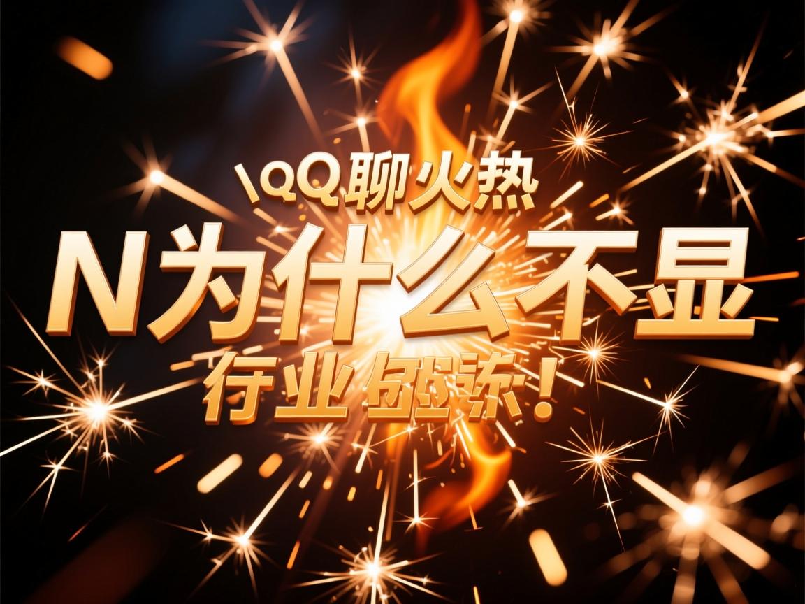 qq火花聊得火热 N为什么不显示  第3张