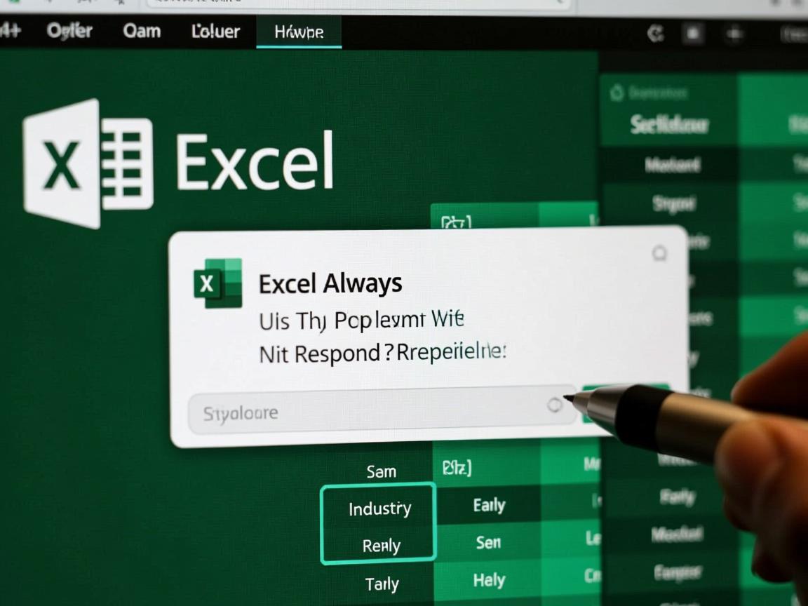 为什么excel总是出现未响应的问题  第3张