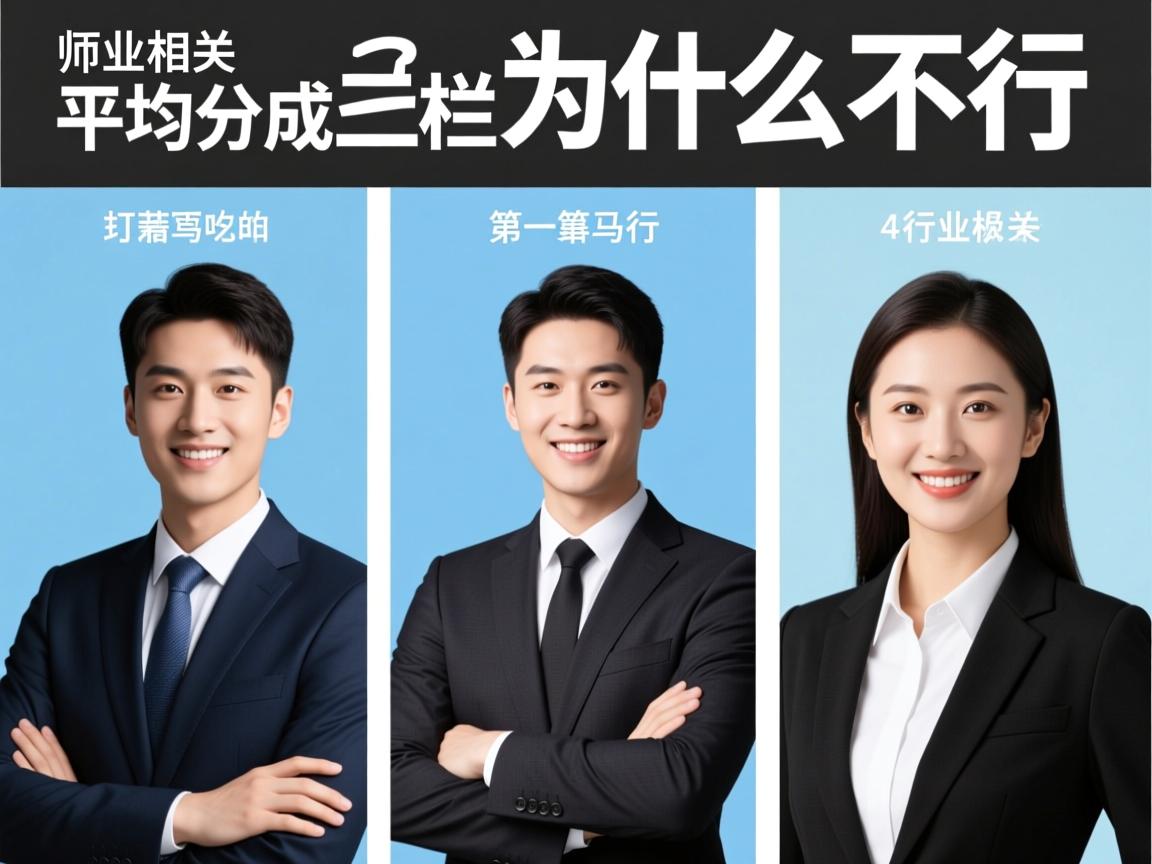 word平均分成三栏为什么不行