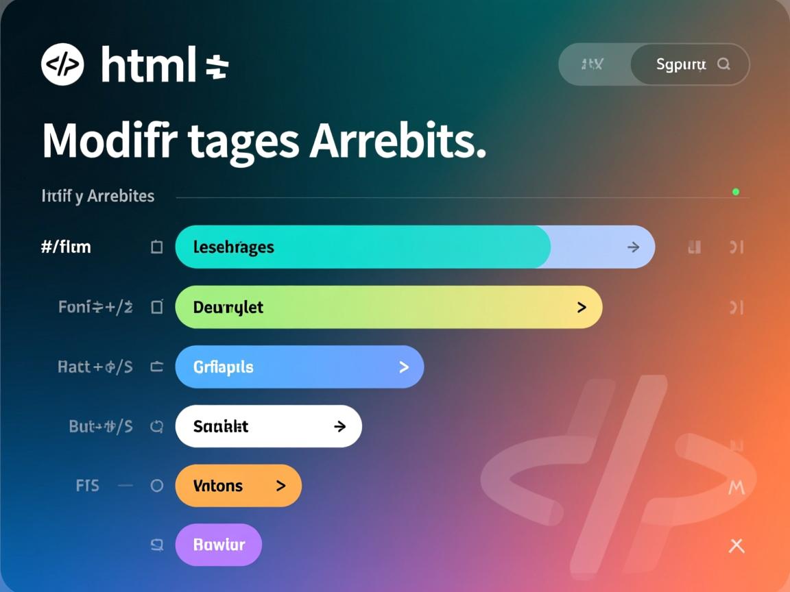 如何html修改标签属性 第1张 如何html修改标签属性 第1张