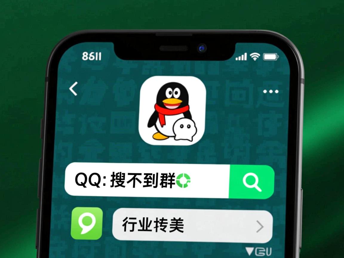 为什么qq在手机上搜不到群  第1张