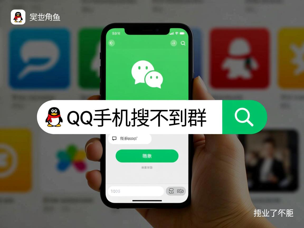 为什么qq在手机上搜不到群  第3张